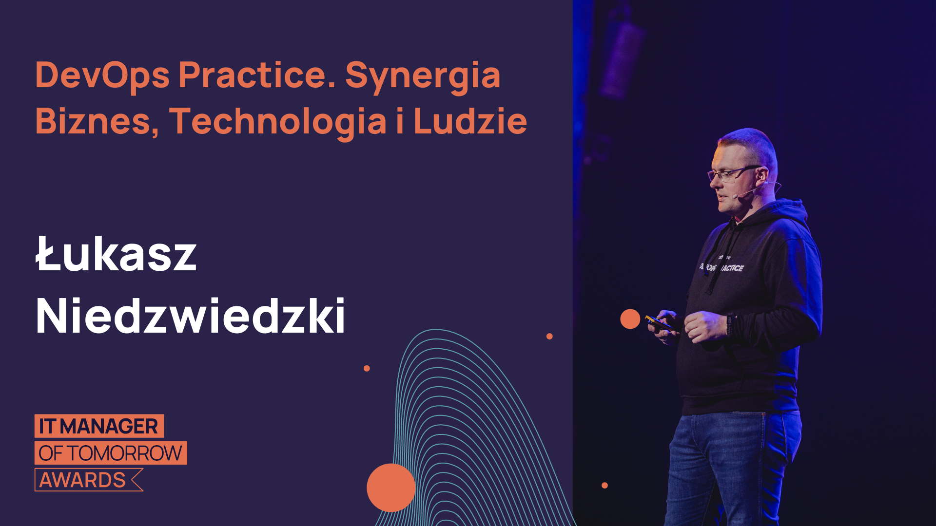 Łukasz Niedźwiecki Devops Pratice. Synergia - biznes, technologia, ludzie